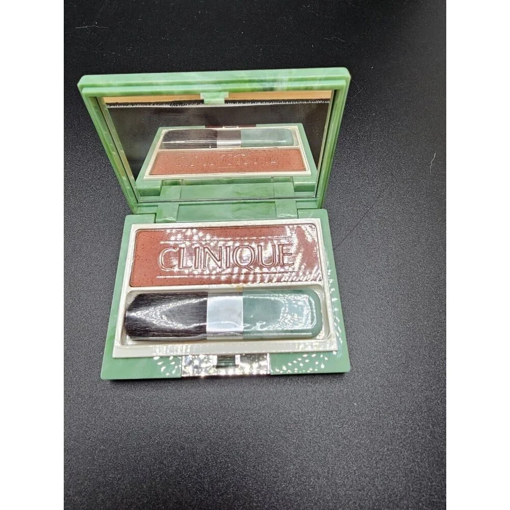 CLINIQUE SOFT-PRESSED POWDER BLUSHER 14‎ GOLD RUST .27 oz